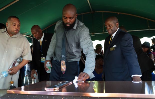Michael Brown laid to rest